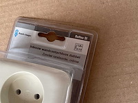 Busch jaeger inbouw wandcontactdoos dubbel (120x) - afbeelding 1 van  1