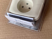 Busch jaeger inbouw wandcontactdoos dubbel (120x) - afbeelding 3 van  3