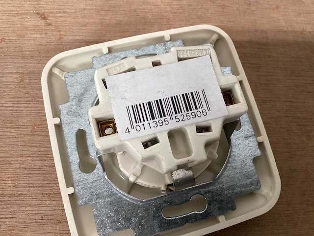 Busch-jaeger wandcontactdoos volle afdekplaat (60x) - afbeelding 3 van  3