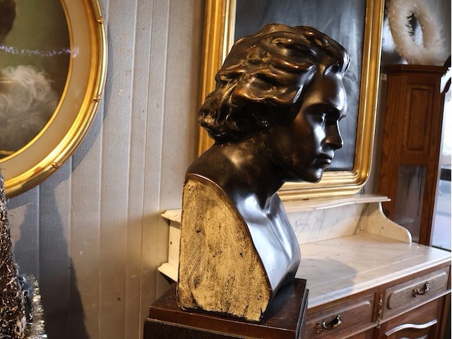 Buste beethoven op sokkel - afbeelding 4 van  7