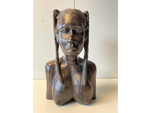 Buste meisje met vlechten - afbeelding 1 van  3