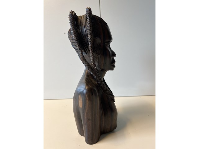 Buste meisje met vlechten - afbeelding 2 van  3