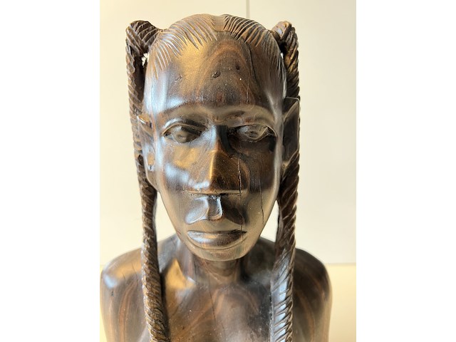 Buste meisje met vlechten - afbeelding 3 van  3