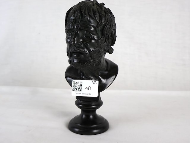 Buste seneca in brons - afbeelding 1 van  8