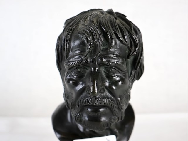 Buste seneca in brons - afbeelding 2 van  8