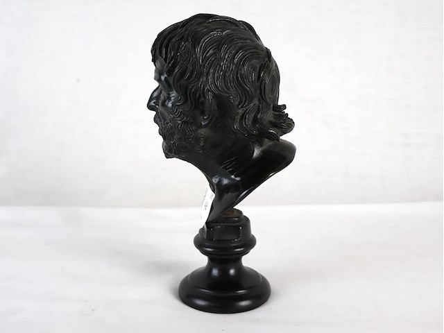 Buste seneca in brons - afbeelding 3 van  8