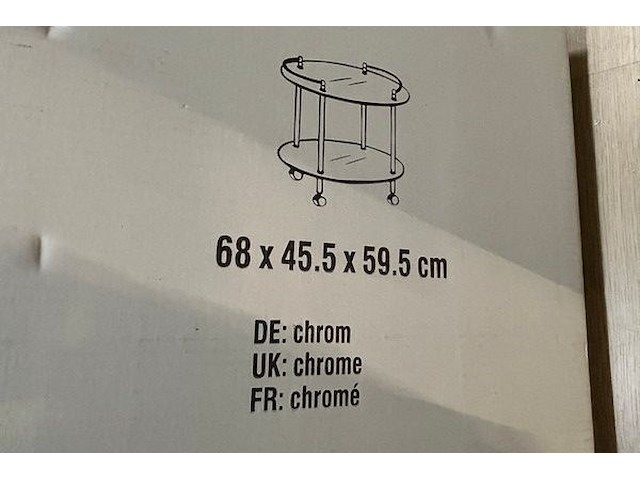 Butler tafel mobiel - afbeelding 2 van  5