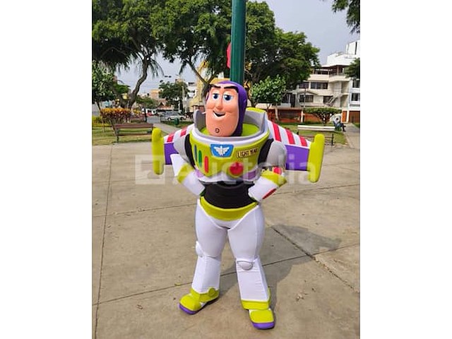 Buzz lightyear mascotte - afbeelding 1 van  1