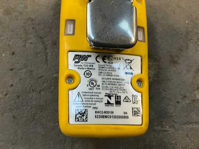 Bw clip bwc2 gasdetector met clip (24x) - afbeelding 3 van  5