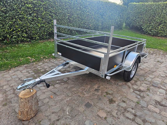 Bw trailers - 2025 - nieuw - ongeremde bakwagen aanhangwagen - afbeelding 2 van  9