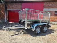 Bw trailers - 2026 - bak aanhangwagen met loofnetten - nieuw