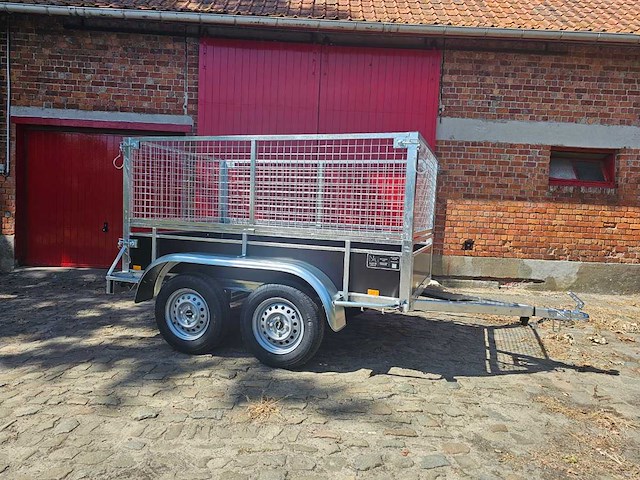 Bw trailers - 2026 - bak aanhangwagen met loofnetten - nieuw - afbeelding 2 van  5