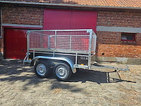 Bw trailers - 2026 - bak aanhangwagen met loofnetten - nieuw - afbeelding 2 van  5