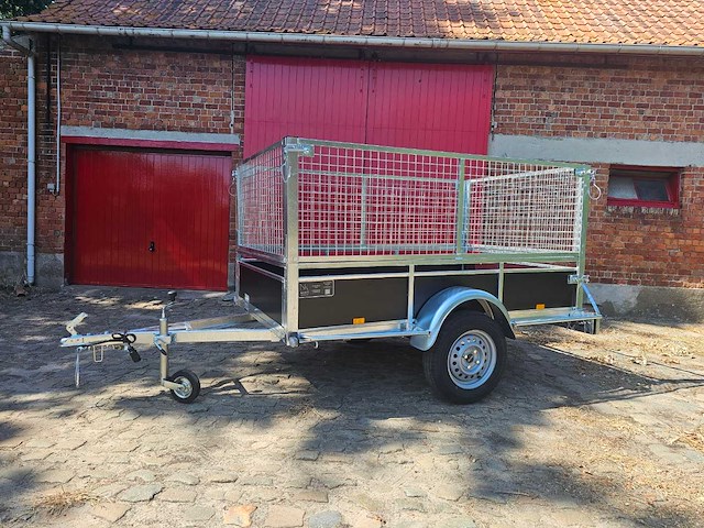 Bw trailers - 2026 - bak aanhangwagen met loofnetten - nieuw - afbeelding 1 van  8