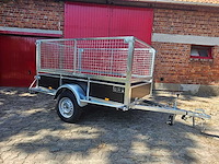Bw trailers - 2026 - bak aanhangwagen met loofnetten - nieuw - afbeelding 2 van  8