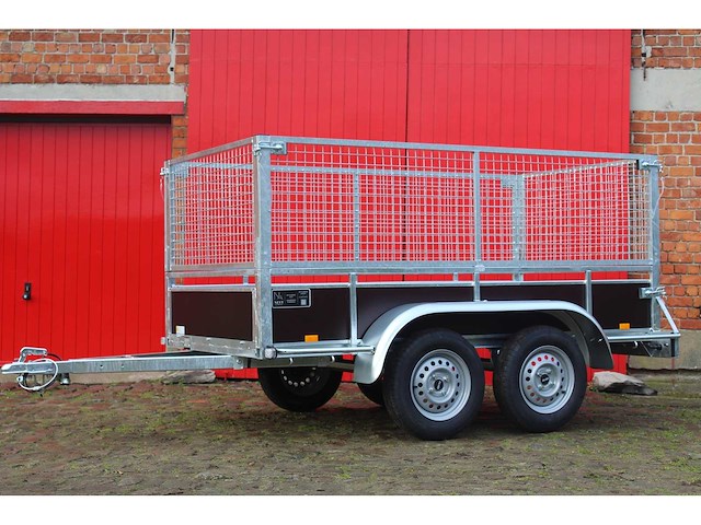 Bw trailers - 2026 - bakwagen met loofnetten - afbeelding 1 van  10