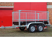 Bw trailers - 2026 - bakwagen met loofnetten - afbeelding 1 van  10