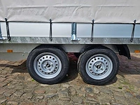 Bw trailers - 2026 - nieuw - plateau met huif - gesloten aanhangwagen - afbeelding 5 van  8