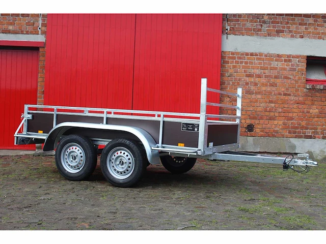Bw trailers - 2026 - nieuwe ongeremde bak aanhangwagen - afbeelding 2 van  9
