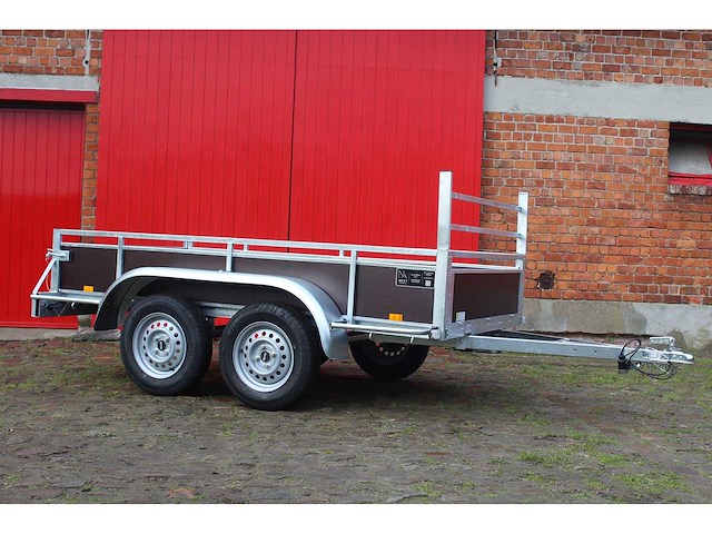 Bw trailers - 2026 - nieuwe ongeremde bak aanhangwagen - afbeelding 2 van  9