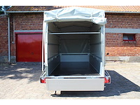 Bw trailers - 2026 - ongeremde alu bak aanhangwagen met huif - afbeelding 10 van  12