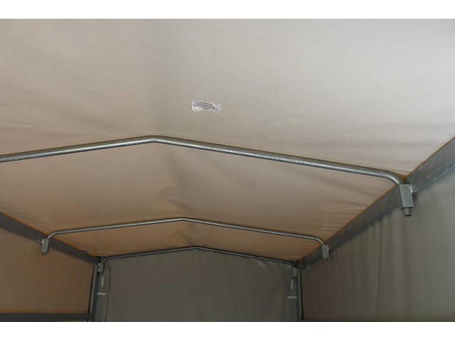 Bw trailers - 2026 - ongeremde alu bak aanhangwagen met huif - afbeelding 12 van  12