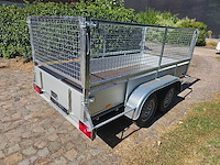 Bw trailers - 2026 - ongeremde alu bakwagen met loofnet - nieuw - afbeelding 4 van  6
