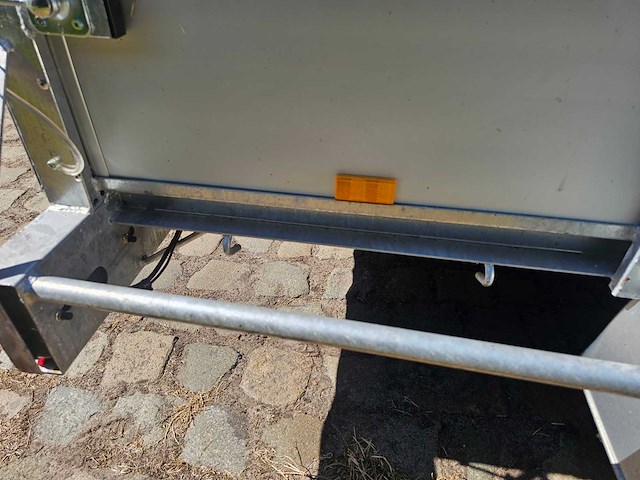 Bw trailers - 2026 - ongeremde alu bakwagen met loofnet - nieuw - afbeelding 6 van  6