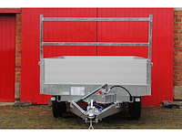 Bw trailers - 2026 - ongeremde handmatige kipper met loofnetten - afbeelding 7 van  17