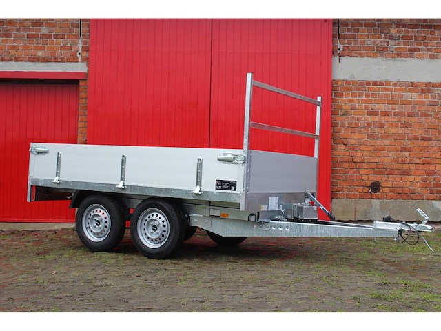 Bw trailers - 2026 - ongeremde handmatige kipper met loofnetten - afbeelding 8 van  17