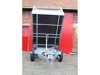 Bw trailers - 2026 - ongeremde handmatige kipper met loofnetten - afbeelding 11 van  17