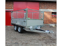 Bw trailers - 2026 - ongeremde handmatige kipper met loofnetten - afbeelding 13 van  17