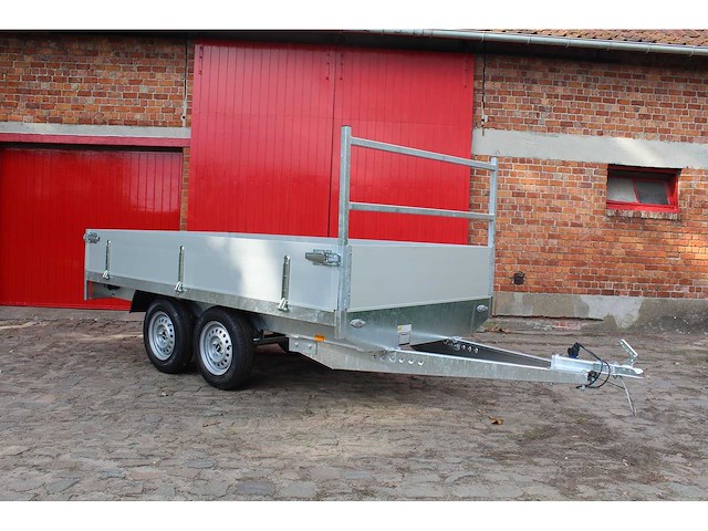 Bw trailers - 2026 - plateau aanhangwagen 250x150 - nieuw - afbeelding 2 van  7
