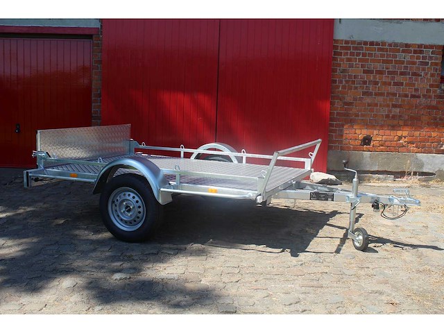 Bw trailers - 2026 - quad / motor aanhangwagen met kippende dissel- nieuw - afbeelding 1 van  12