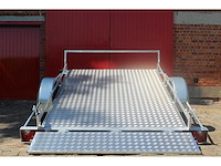 Bw trailers - 2026 - quad / motor aanhangwagen met kippende dissel- nieuw - afbeelding 4 van  12