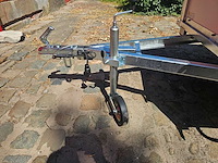 Bw trailers - 2026 - vakantie aanhangwagen / gesloten aanhangwagen met polyester dak - afbeelding 2 van  11