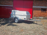 Bw trailers - 2026 - vakantie aanhangwagen / gesloten aanhangwagen met polyester dak - afbeelding 4 van  11