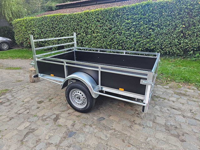 Bw trailers - nieuw - ongeremde bakwagen aanhangwagen - afbeelding 2 van  8