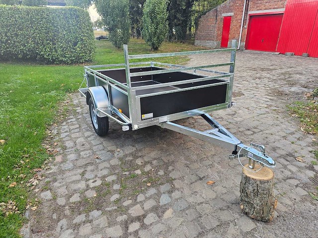 Bw trailers - nieuw - ongeremde bakwagen aanhangwagen - afbeelding 4 van  8