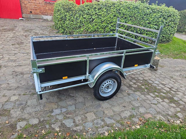 Bw trailers - nieuw - ongeremde bakwagen aanhangwagen - afbeelding 5 van  8