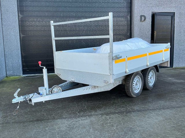 Bw-trailers 2-assige 01t aanhangwagen - afbeelding 1 van  7