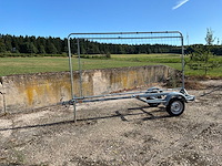 Bw trailers b.v.b.a. trailer paneel carrier car trailer / reclame - afbeelding 1 van  12