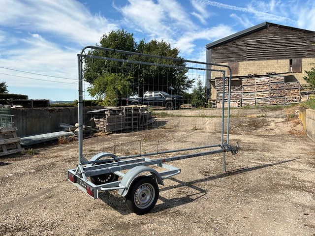 Bw trailers b.v.b.a. trailer paneel carrier car trailer / reclame - afbeelding 7 van  12