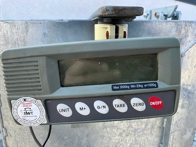 Bwt verrijdbare runderweegschaal - afbeelding 8 van  11