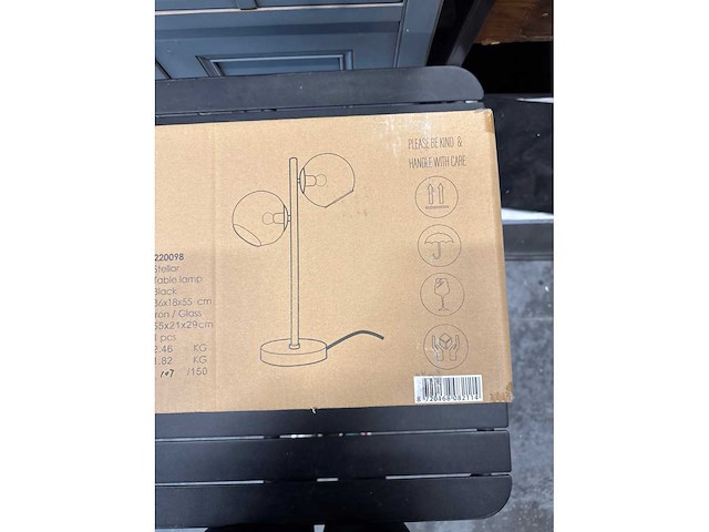 By-boo black stellar tafellamp - afbeelding 2 van  3