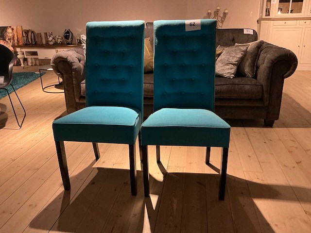 By mt iso 9001 eetkamerstoel (2x) - afbeelding 1 van  5