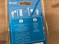 Byron beldrukker chroom rond (480x) - afbeelding 4 van  6