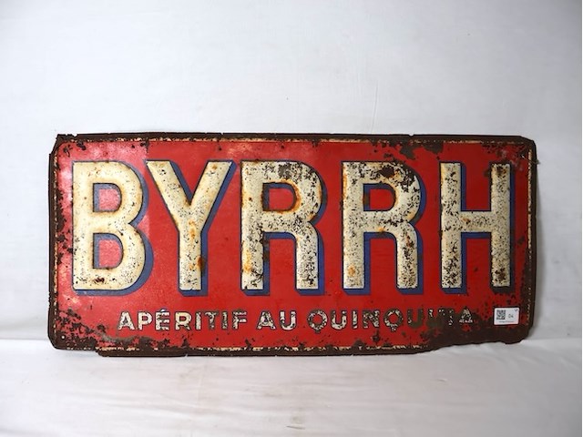 Byrrh blikken bord - afbeelding 1 van  4