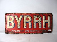 Byrrh blikken bord