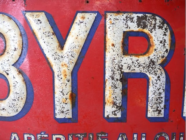 Byrrh blikken bord - afbeelding 2 van  4